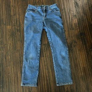 Wrangler jeans, size 3/4x30, blue denim